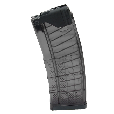 Lancer L5AWM 5.56mm 30rd Mag Translucent - Smoke