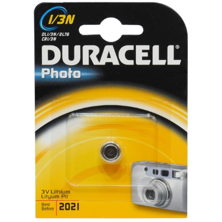 Duracel 1/3N 3 Volt Lithium Battery for Aimpoint/Elcan Optics