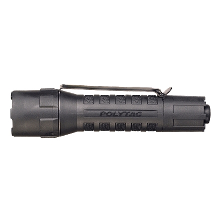 Streamlight PolyTac w/ Lithium Batteries Clam Packaged - Black