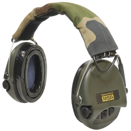 MSA Sordin Supreme Pro-X Camo w/Gel Seals