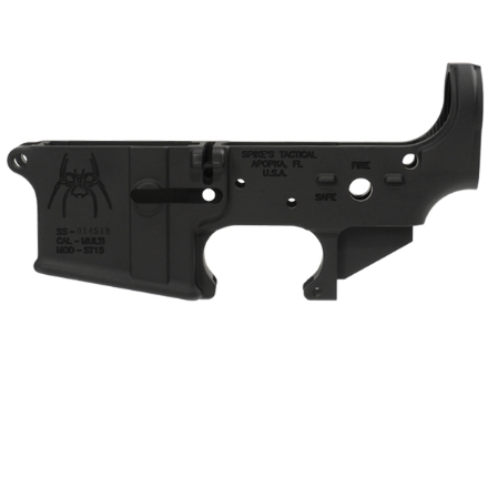 Spikes Tactical Stripped AR15 Lower Receiver w/ Safe/Fire Markings