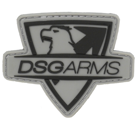 DSG Cut Thru PVC Patch - Grey/Black