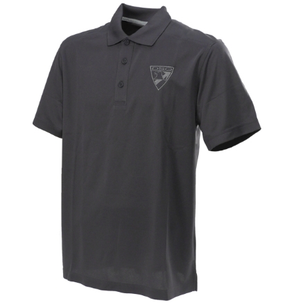 DSG Arms Mens Badge Polo Shirt - Iron Grey