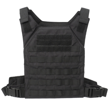 Grey Ghost Gear Minimalist Plate Carrier - Black