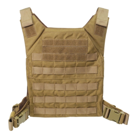 Grey Ghost Gear Minimalist Plate Carrier - Coyote Brown