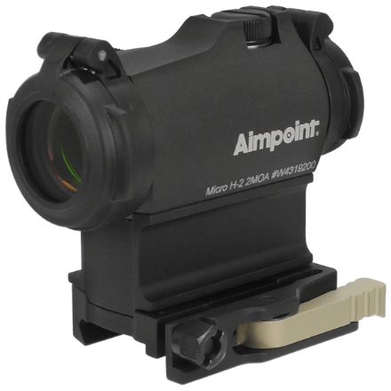 Aimpoint Micro H-2 2 MOA - LRP Mount w/ 39MM Spacer