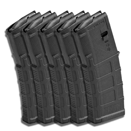 MAGPUL PMAG 30rd NON-Window GEN M3 - Black - 5 Pack