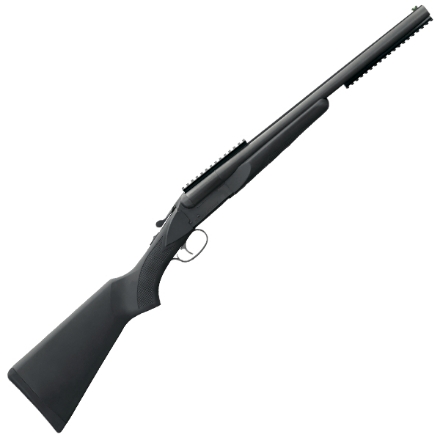 Stoeger Double Defense 12-Gauge 20" Ported Side By Side Shotgun - Black Synthetic