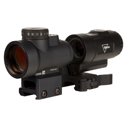 Trijicon 1x25 MRO HD - Full Co-Witness Mount and 3X Magnifier w/ Flip to Side Mount