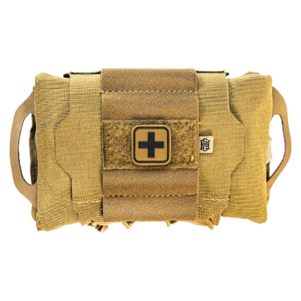 High Speed Gear Reflex IFAK Kit Roll and Carrier Coyote