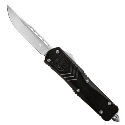 CobraTec 2.50" Small Fang FS-X Drop-point OTF w/ Black Handle