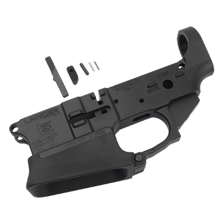 Lancer L15 Stripped Forged Lower w/ Tactical Mag Well Extension