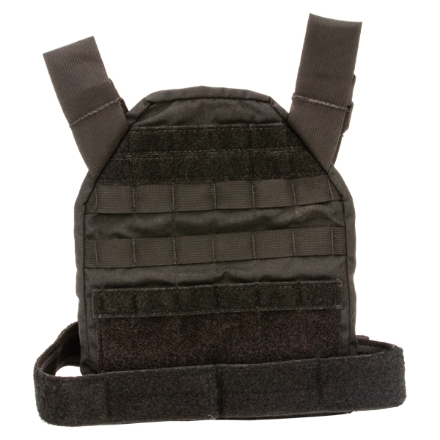 High Speed Gear SPC Bravo Molle Plate Carrier Black - 10x12"