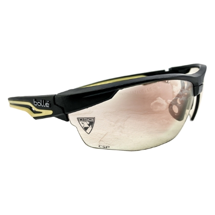 DSG Bolle Tryon Shooting/Safety Glasses CSP - Black/Tan
