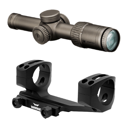 Vortex Razor HD Gen II-E 1-6x24 SFP w/ Warne Gen 2 XSKEL 30mm MSR Mount