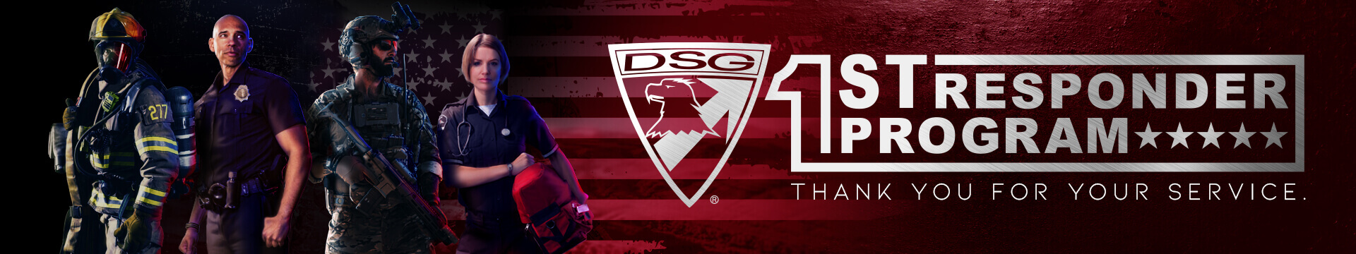 First Responders Discounts At DSG Arms